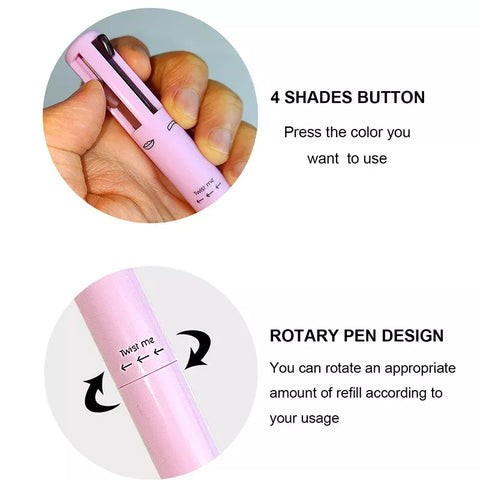 Hudamoji - 4 in 1 Touchup Makeup Pen