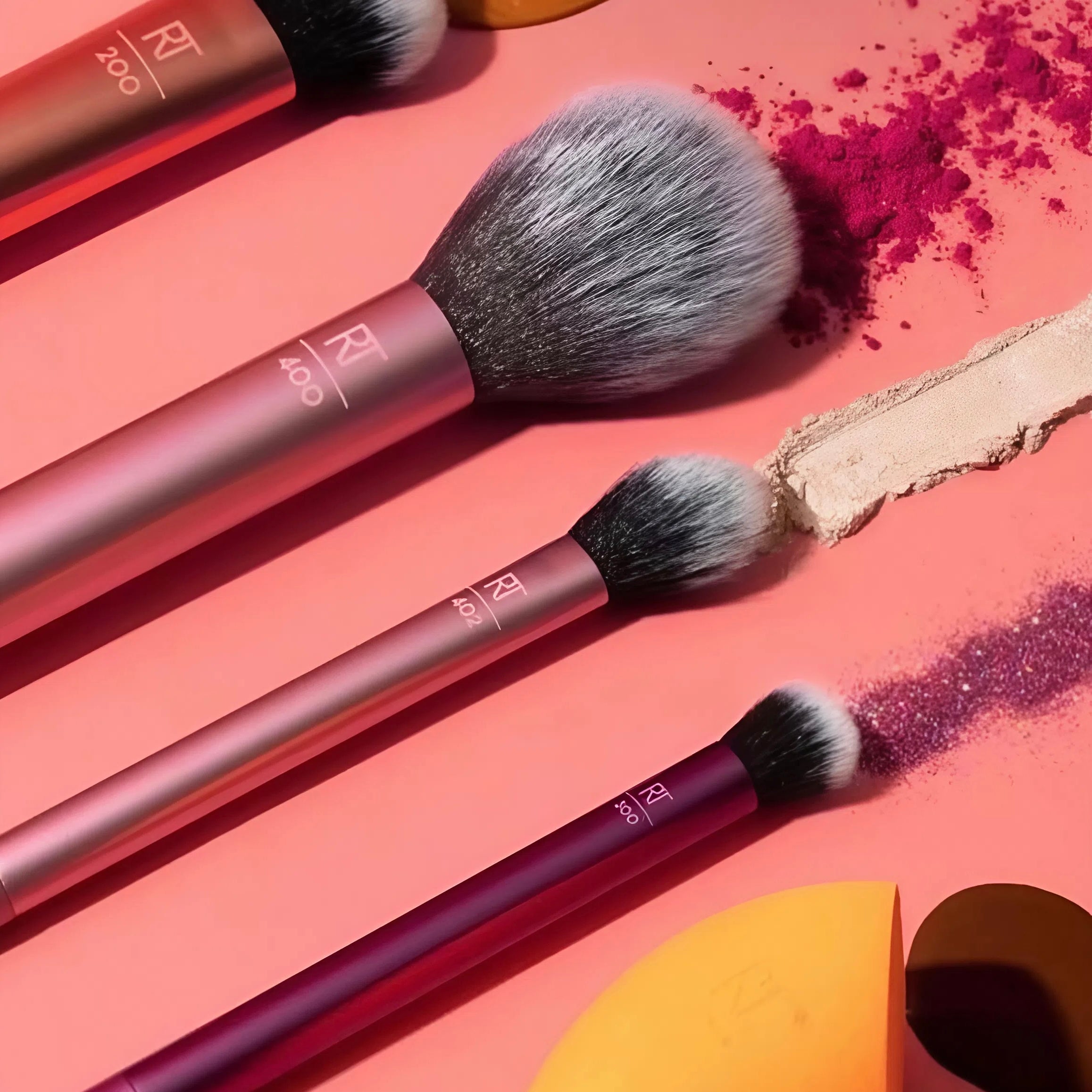 Real Techniques - Soft Bristles Makeup Brushes Set of 5