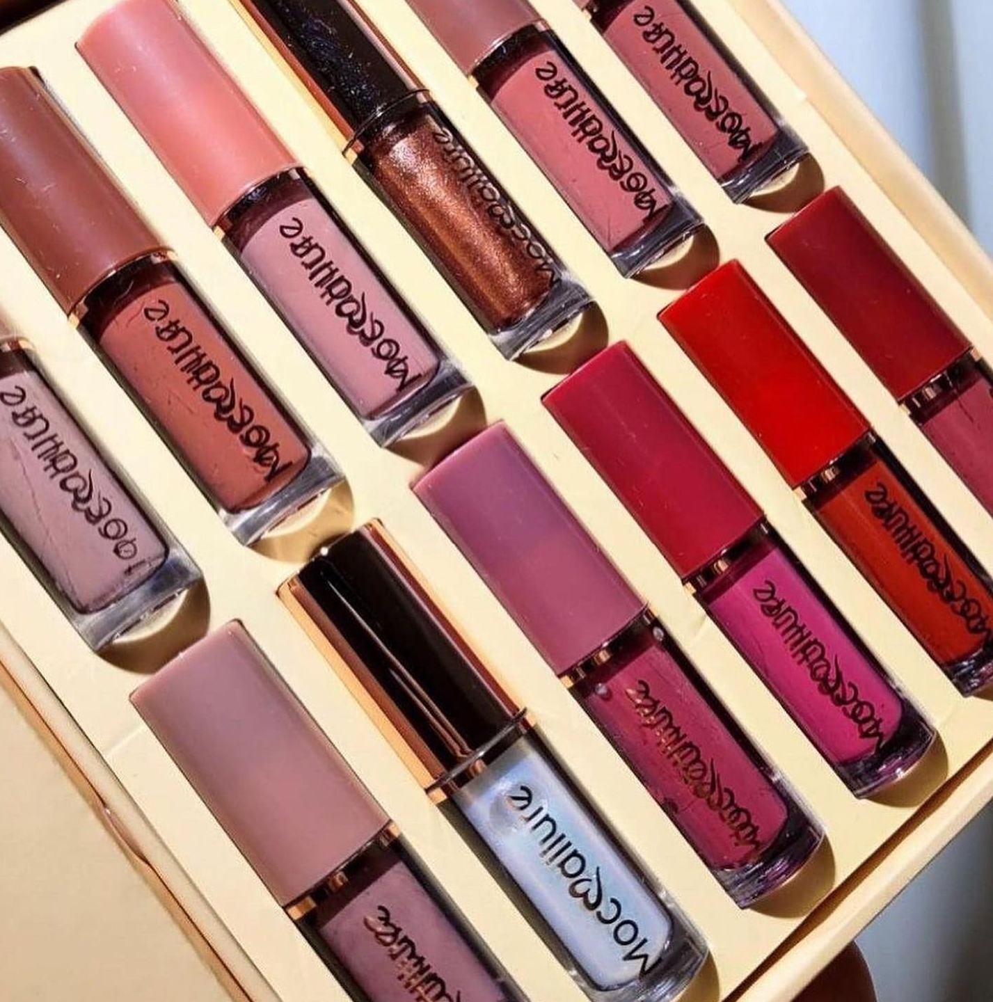 Mocallure - Creamy Matte Lip Gloss Set of 12