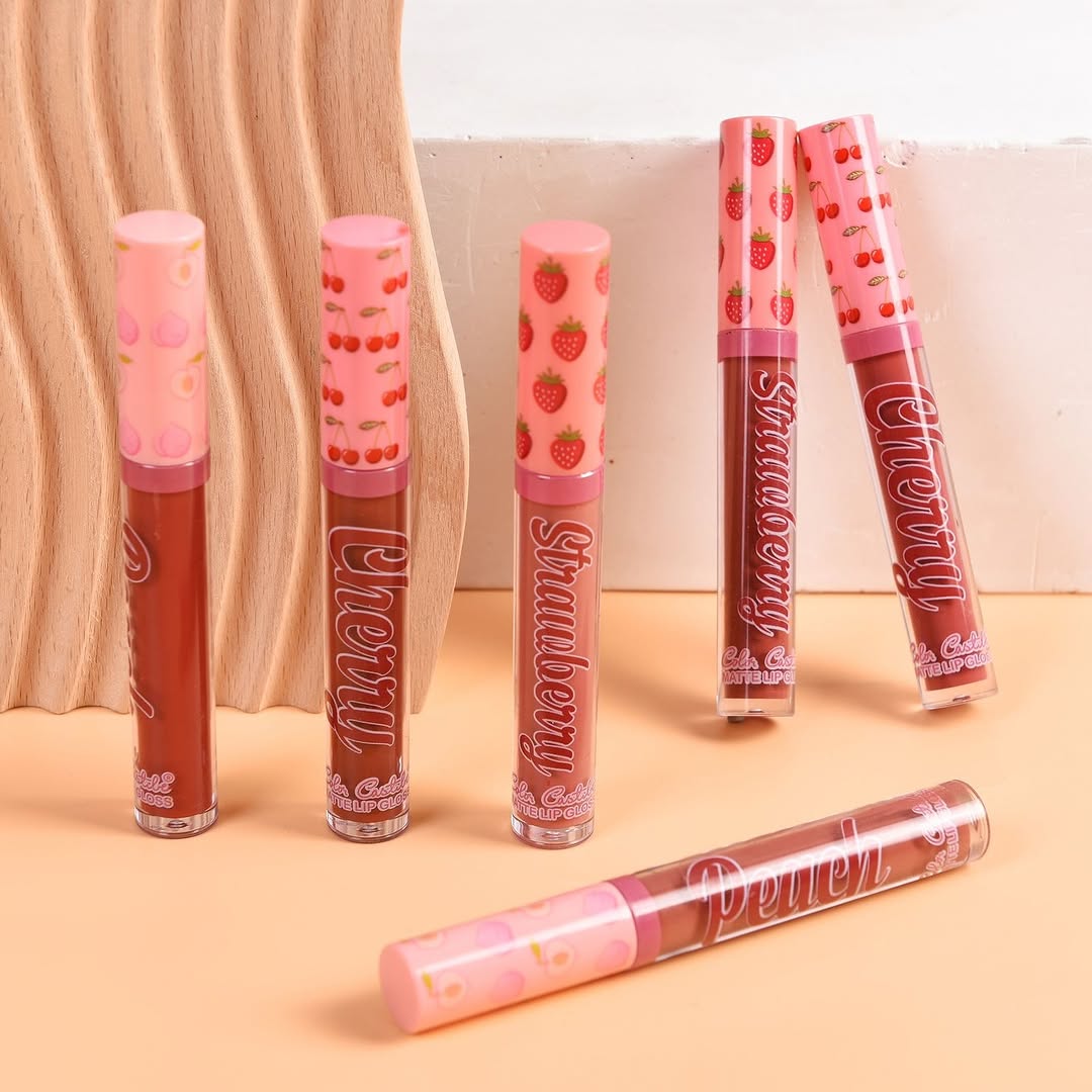 Color Castle - Fruity Matte Lip Gloss Set of 4