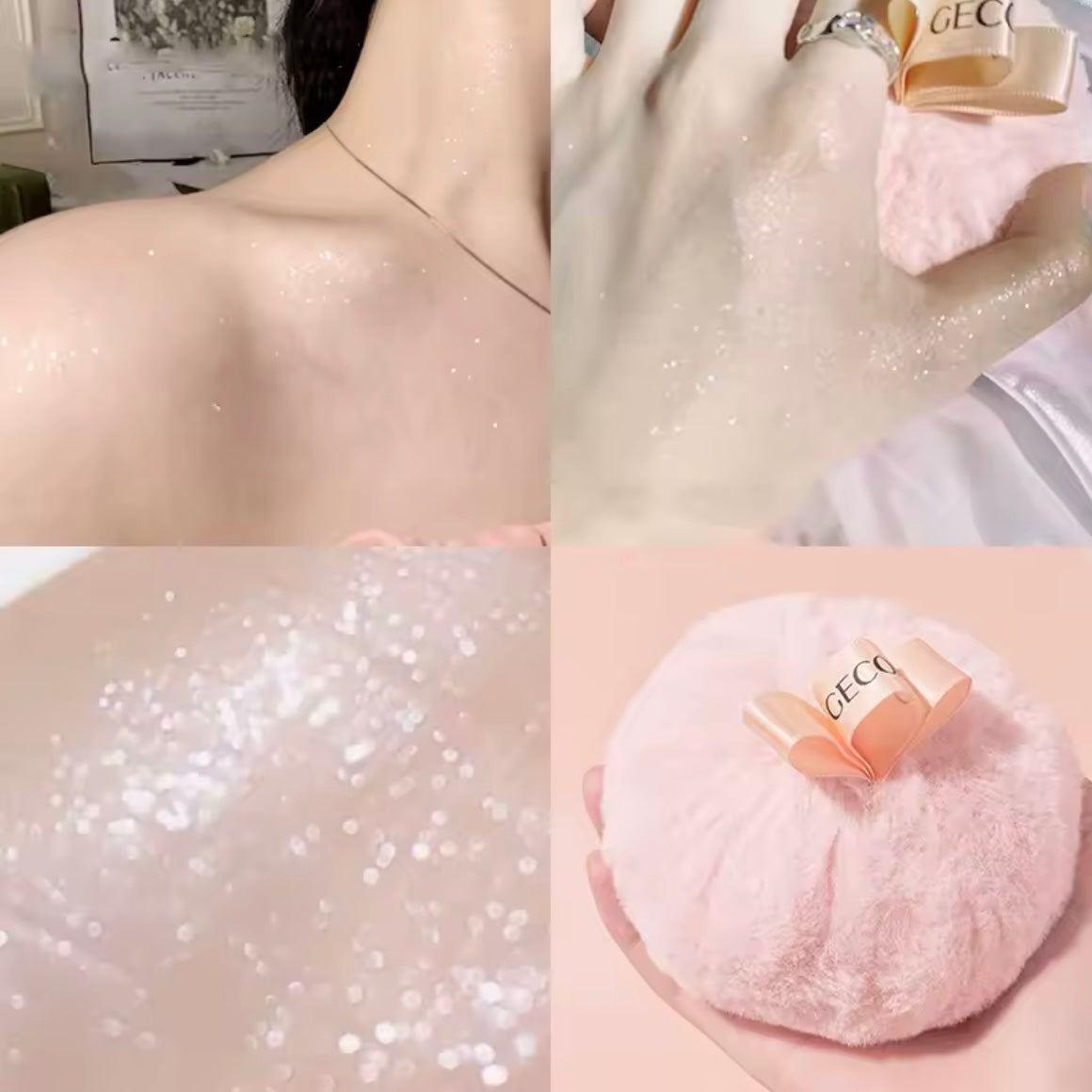 Magic Furr Body Highlighter Plush Gloss Powder