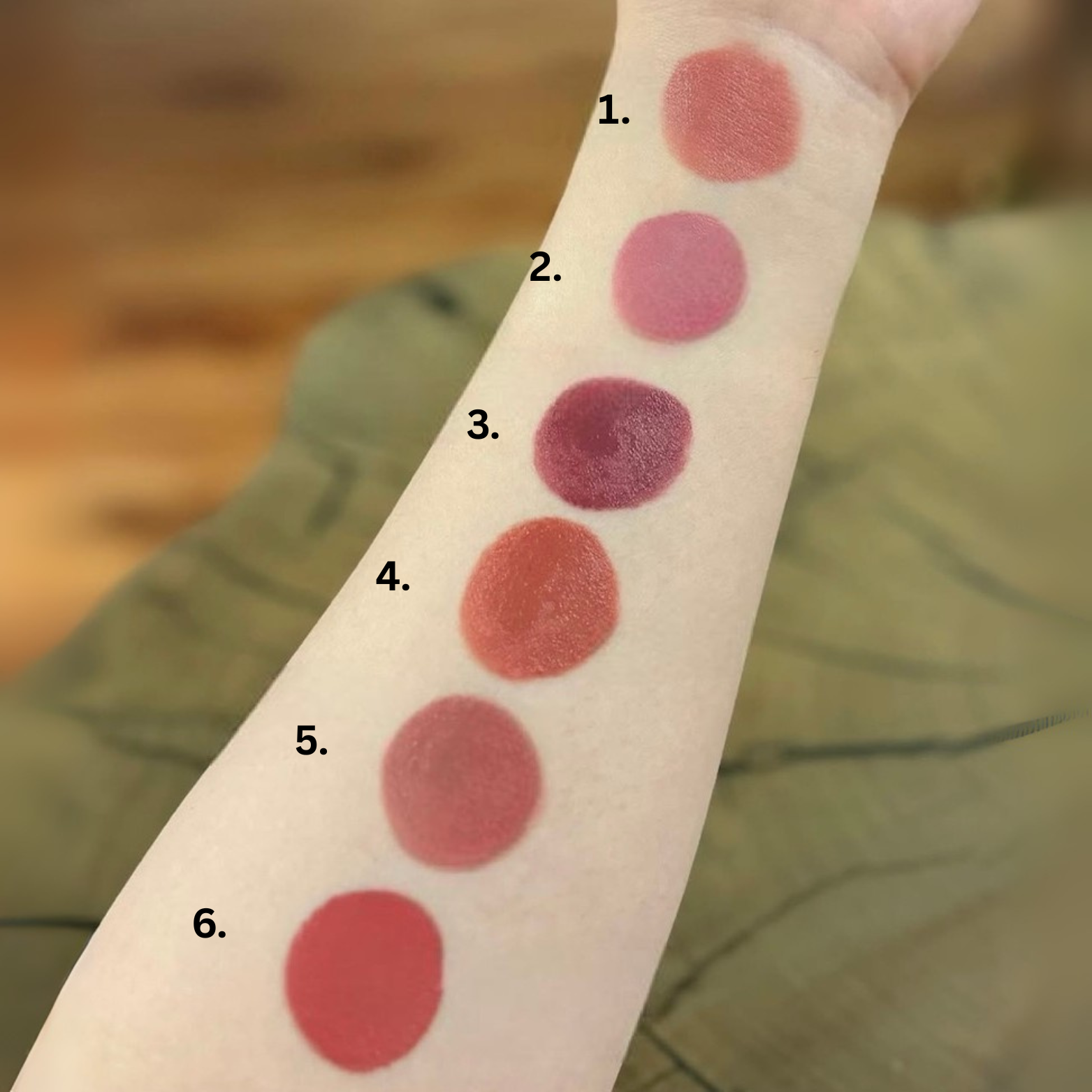 Hudamoji - Love Potion Liquid Blush Set of 6