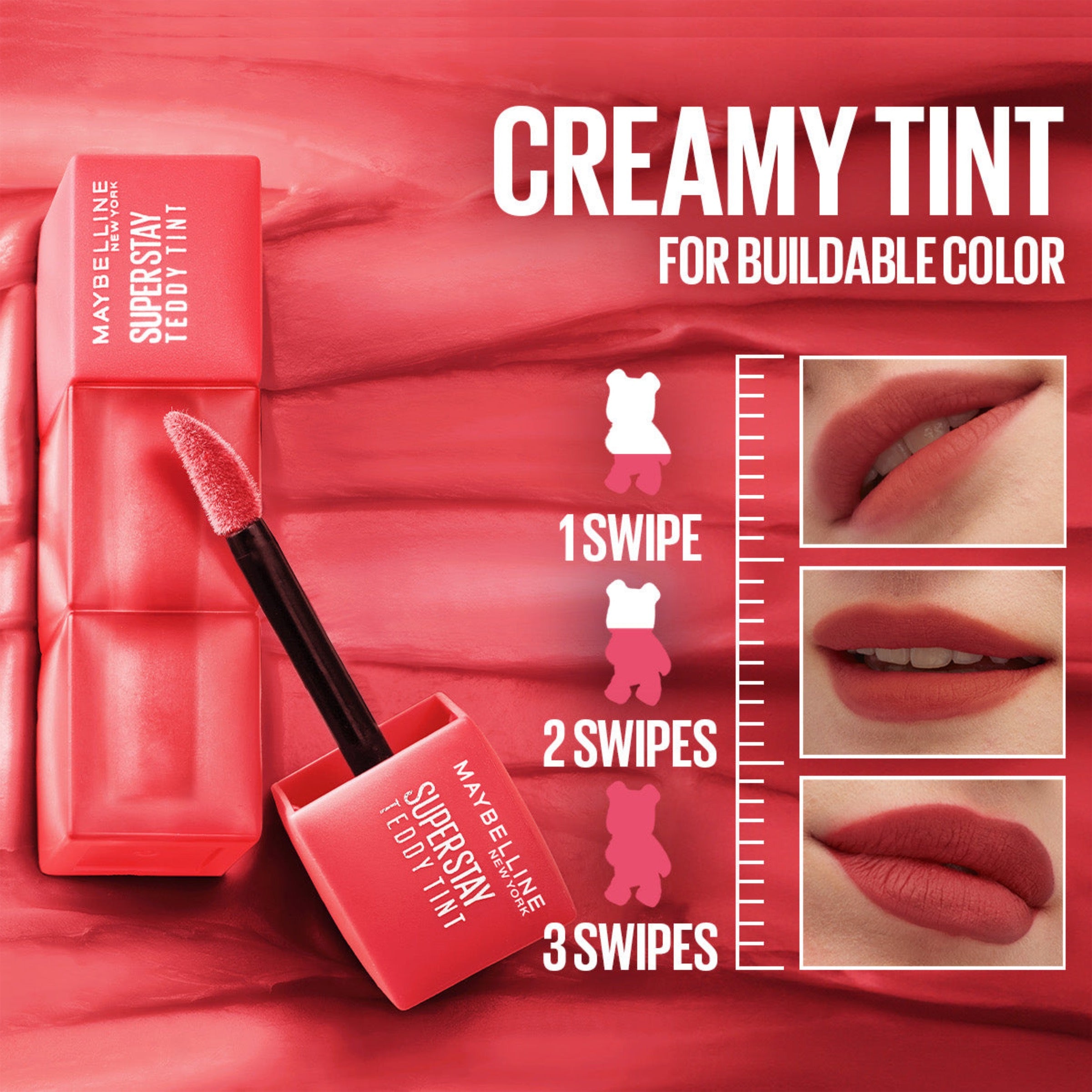 Hudamoji - Super Matte Teddy Tint Set of 6