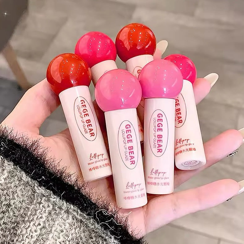 Gege Bear - Lollipop Mirror Lip Gloss Set of 3