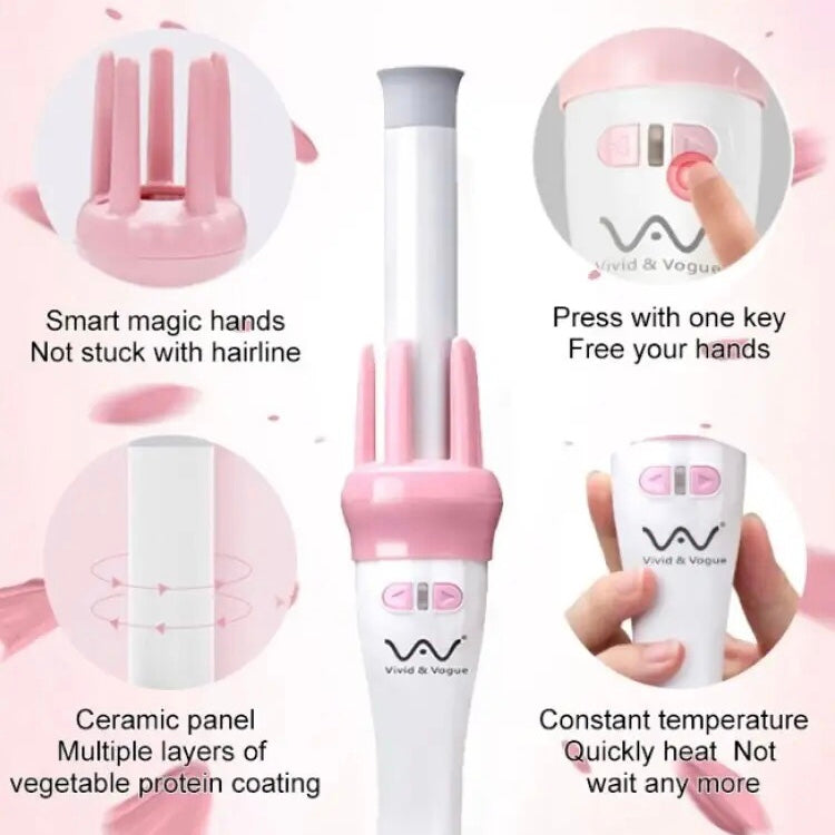 Auto Rotating Pro Curling Iron Hair Curler