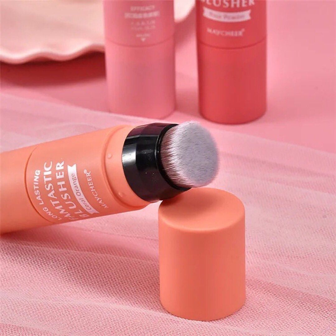 Double Sided Creamy Rouge Blush With Brush Set of 3