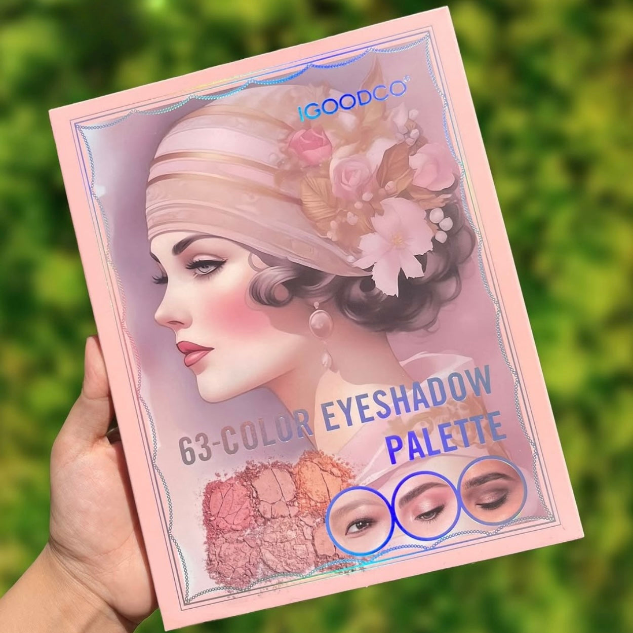 IGOODCO - 63 Color Pearlescent Eyeshadow Palette