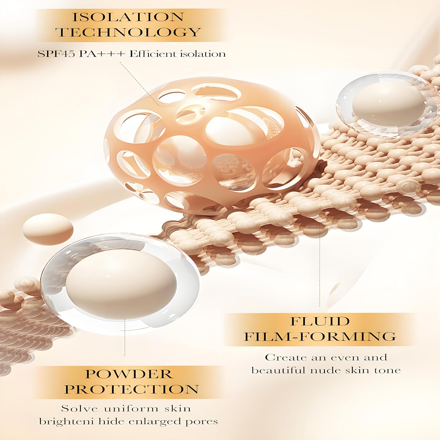 Bioaqua - Rice Raw Pulp BB Cream SPF45 Pa+++ (40g)