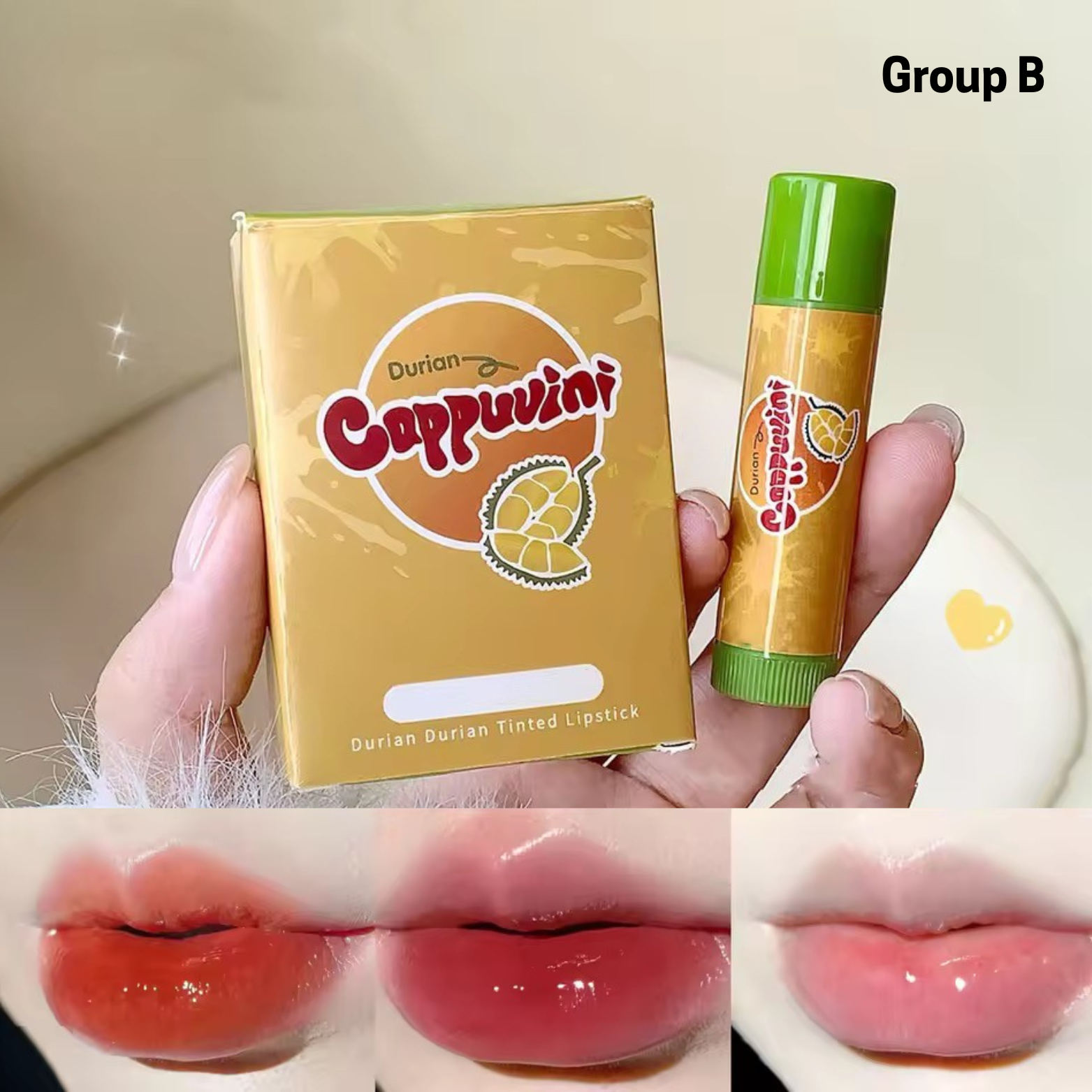 Cappuvini - Korean Tinted Lipstick Set of 3