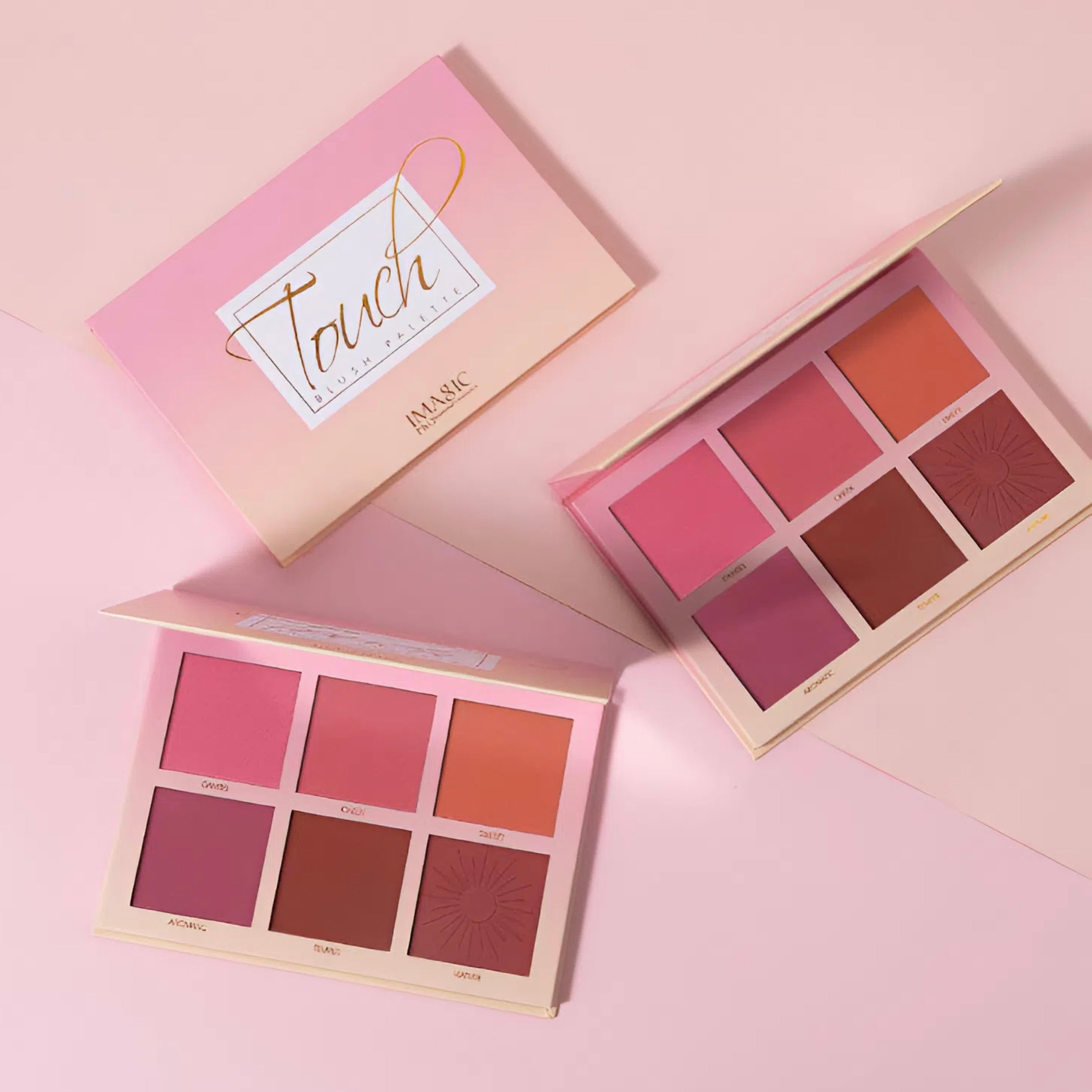 IMAGIC - 6 Color Touch Professional Blush Palette