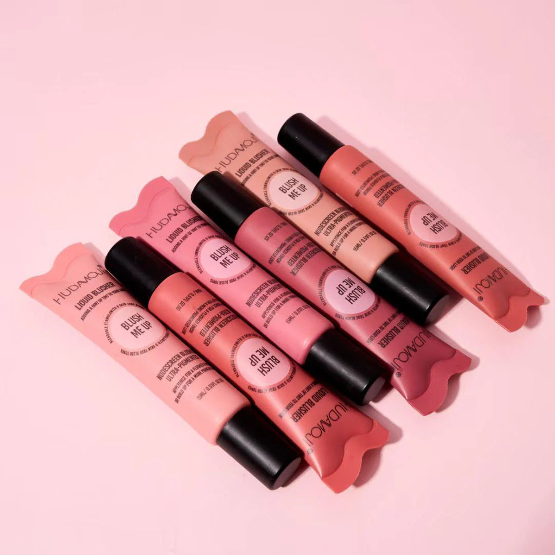 Hudamoji - Blush Me Up Liquid Blusher Set of 6