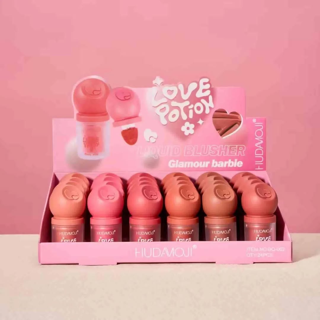 Hudamoji - Love Potion Liquid Blush Set of 6