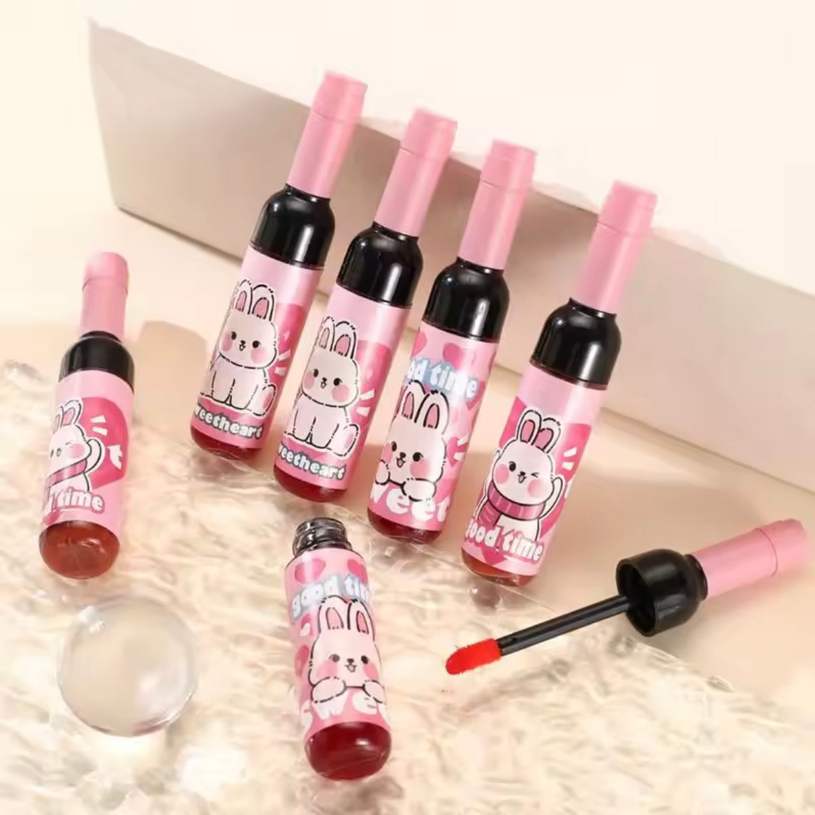 Dragon Ranee - Sweetheart Wine Shaped Lip Tint Set of 3