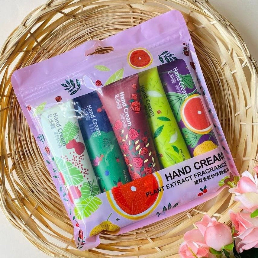 Bioaqua - Plant Fragrance Hand Cream Set of 5
