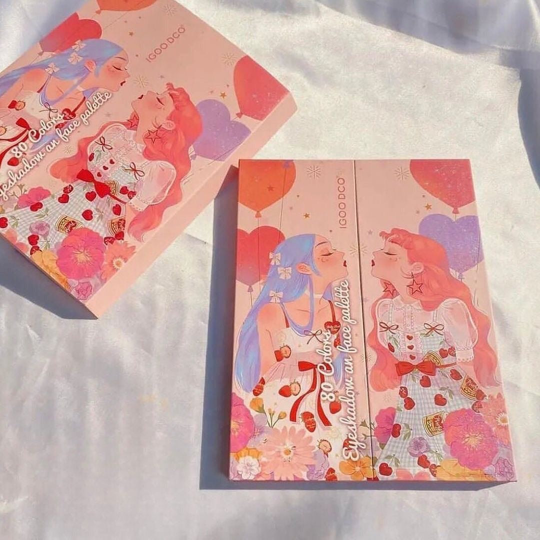 IGOODCO - 80 Colors Pearlescent Makeup Palette