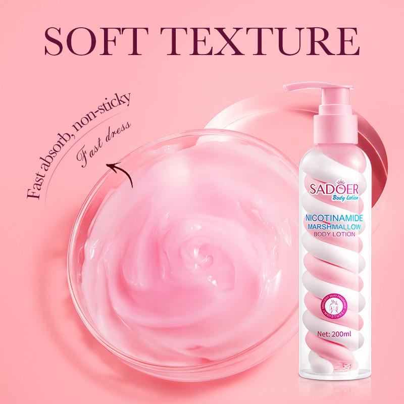 Sadoer - Nicotinamide Marshmallow Silky Fragrance Body Lotion 200ml
