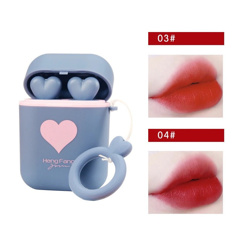 Heng Fang - Airpods Smooth Matte Lipsticks Set of 2
