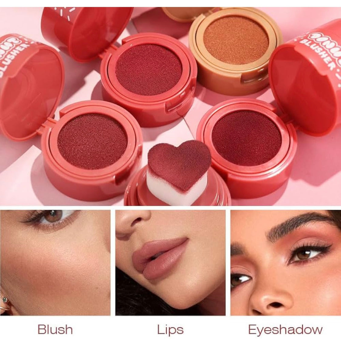 Heart Stamp Rouge Creamy Cheek Blush
