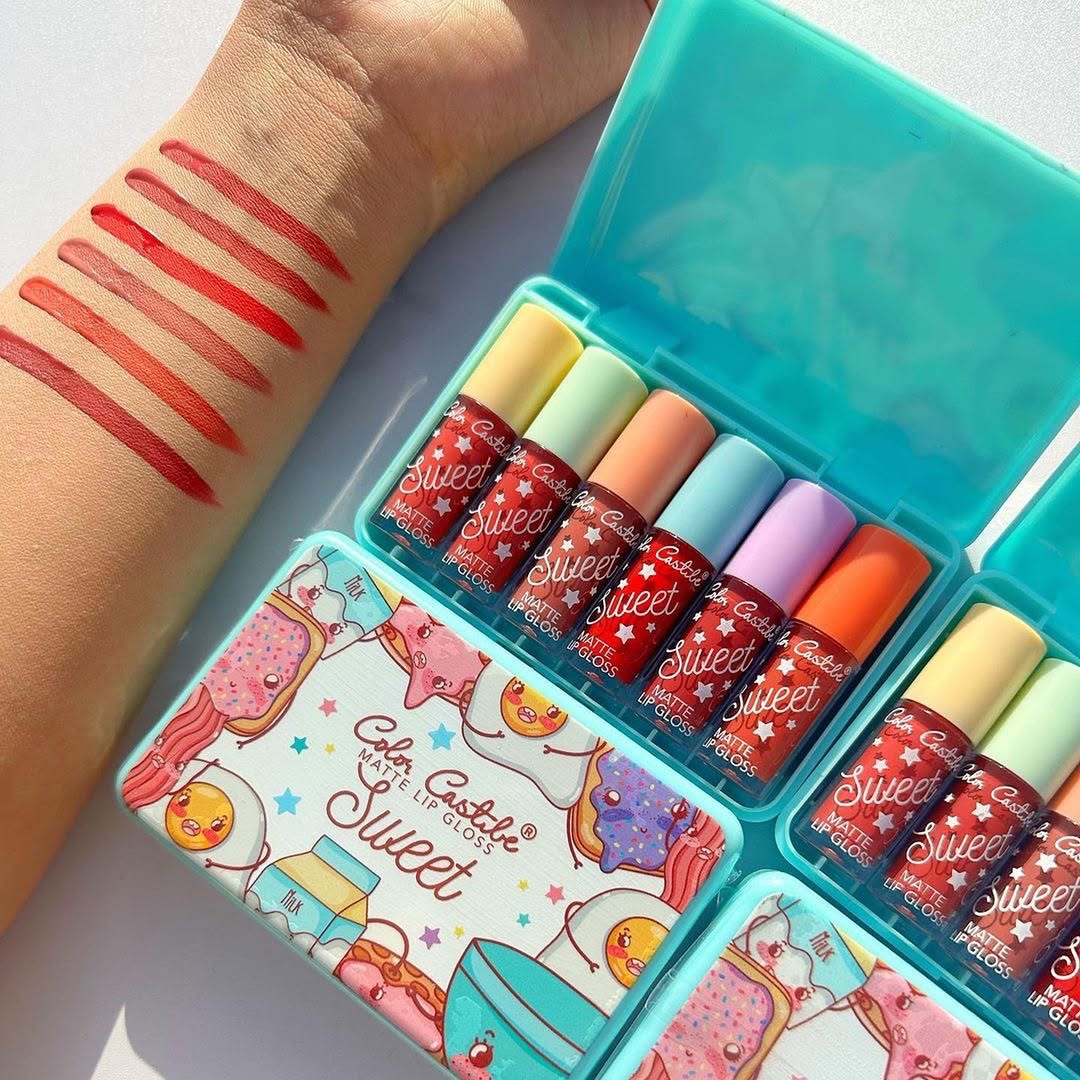 Color Castle - Sweet Cookie Lip Gloss Set of 6