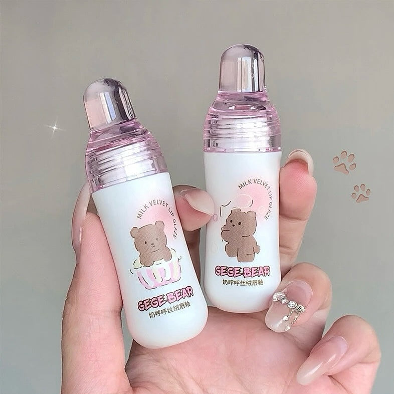 Gege Bear - Bottle Shape Matte Lip Gloss Set of 6