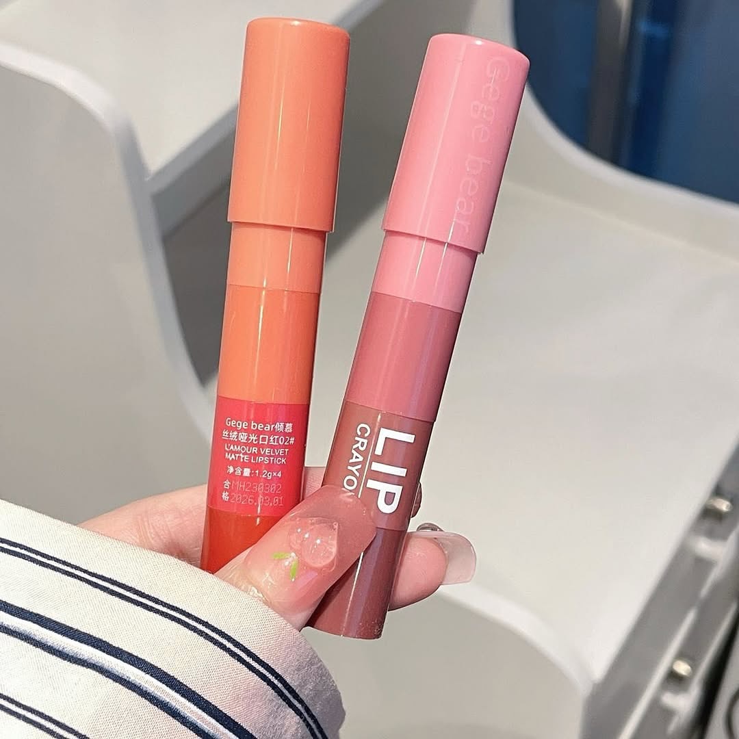 Gege Bear - 4 in 1 Velvet Matte Lipstick