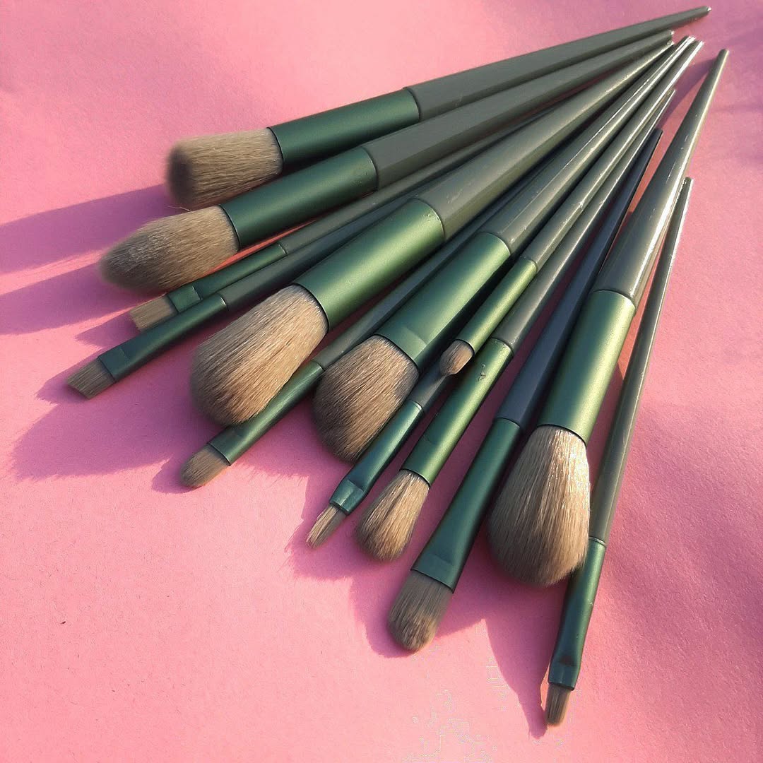 Fix - Soft Makeup Brushes with Velvet Pouch Set of 3