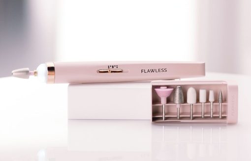 Rechargeable Flawless Nail Finishing Touch Pedicure Manicure Tool