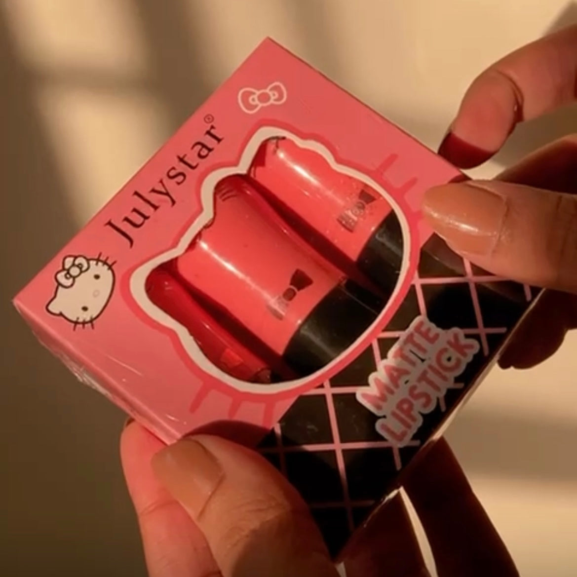 July Star - Hello Kitty Matte Lipstick Set of 3