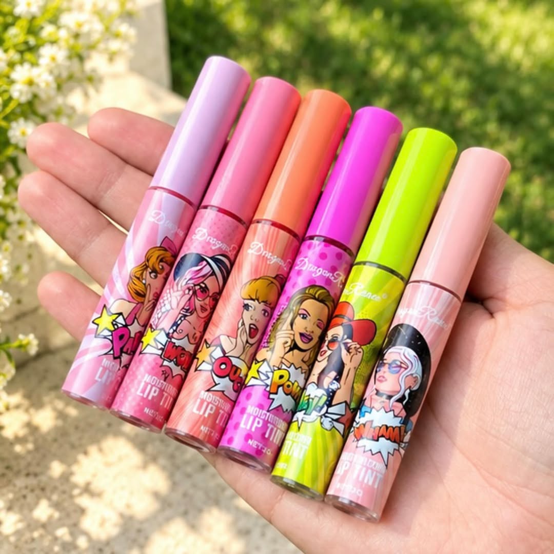 Dragon Ranee - Fruity Peel Off Lip Tint Set of 6