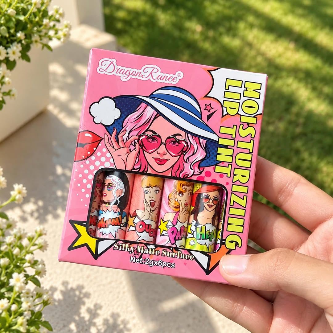 Dragon Ranee - Fruity Peel Off Lip Tint Set of 6