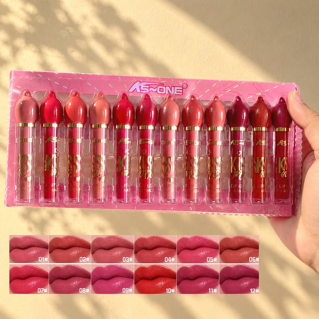 Ks One - 12 Color Peanut Matte Li Gloss