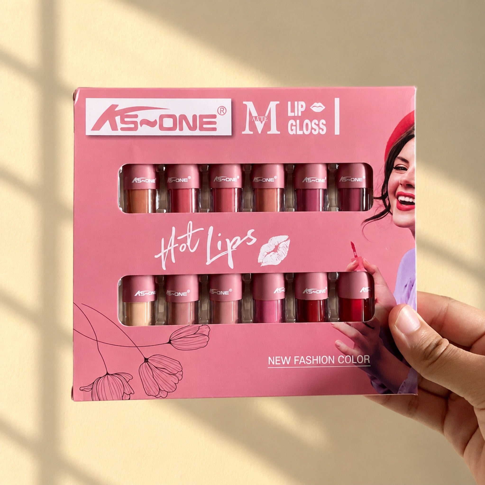 Ks-One - 12pcs Mini Capsule Matte Lip Gloss