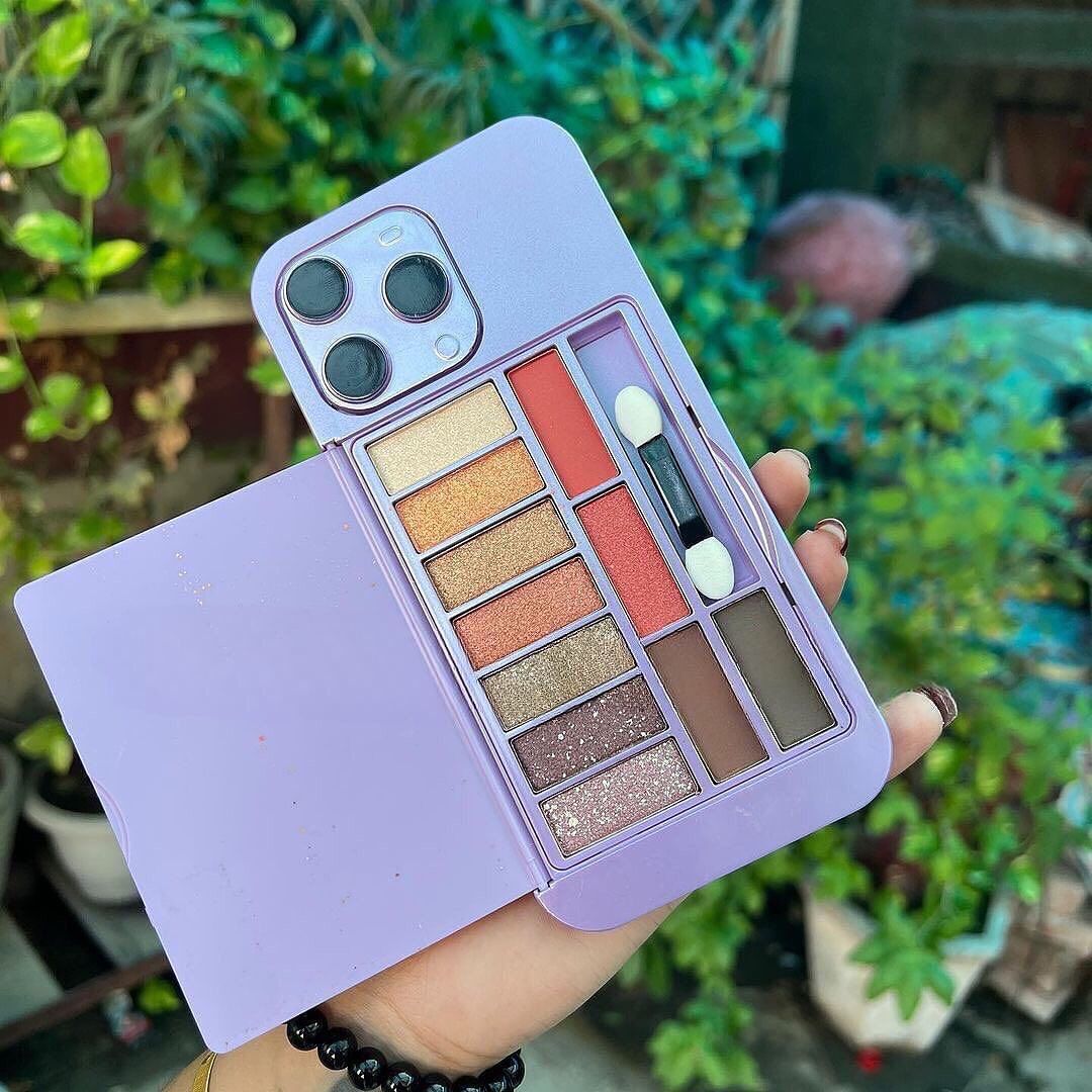 Phone Shape Matte & Shimmer Eyeshadow Palette