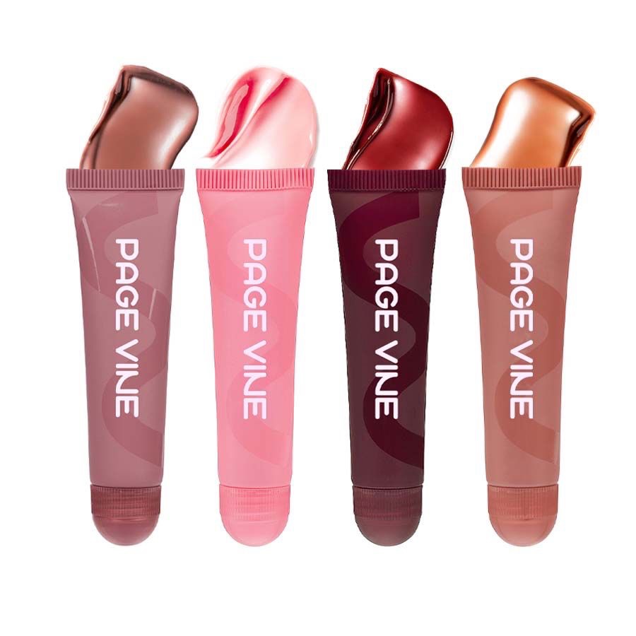 Page Vine - 4pcs Peptide Glossy Lip Tint