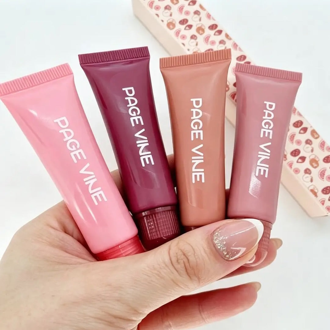 Page Vine - 4pcs Peptide Glossy Lip Tint