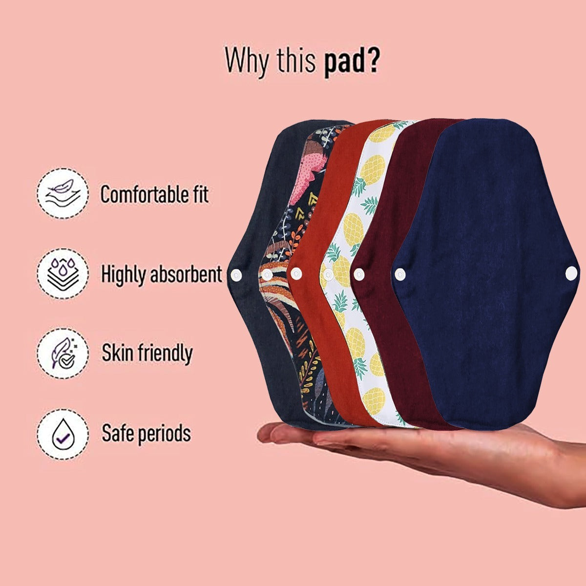 Eco-friendly Cloth Sanitary Pad