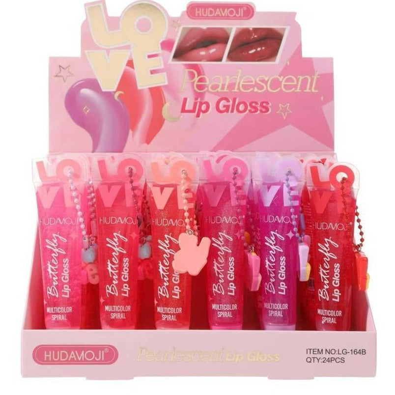 Hudamoji - Cute Butterfly Multicolor Lip Gloss
