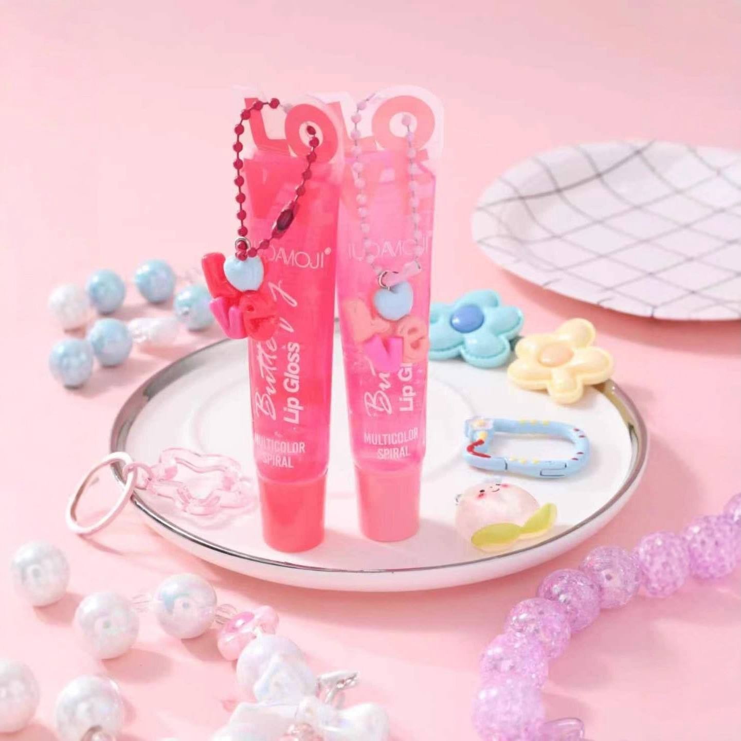 Hudamoji - Cute Butterfly Multicolor Lip Gloss