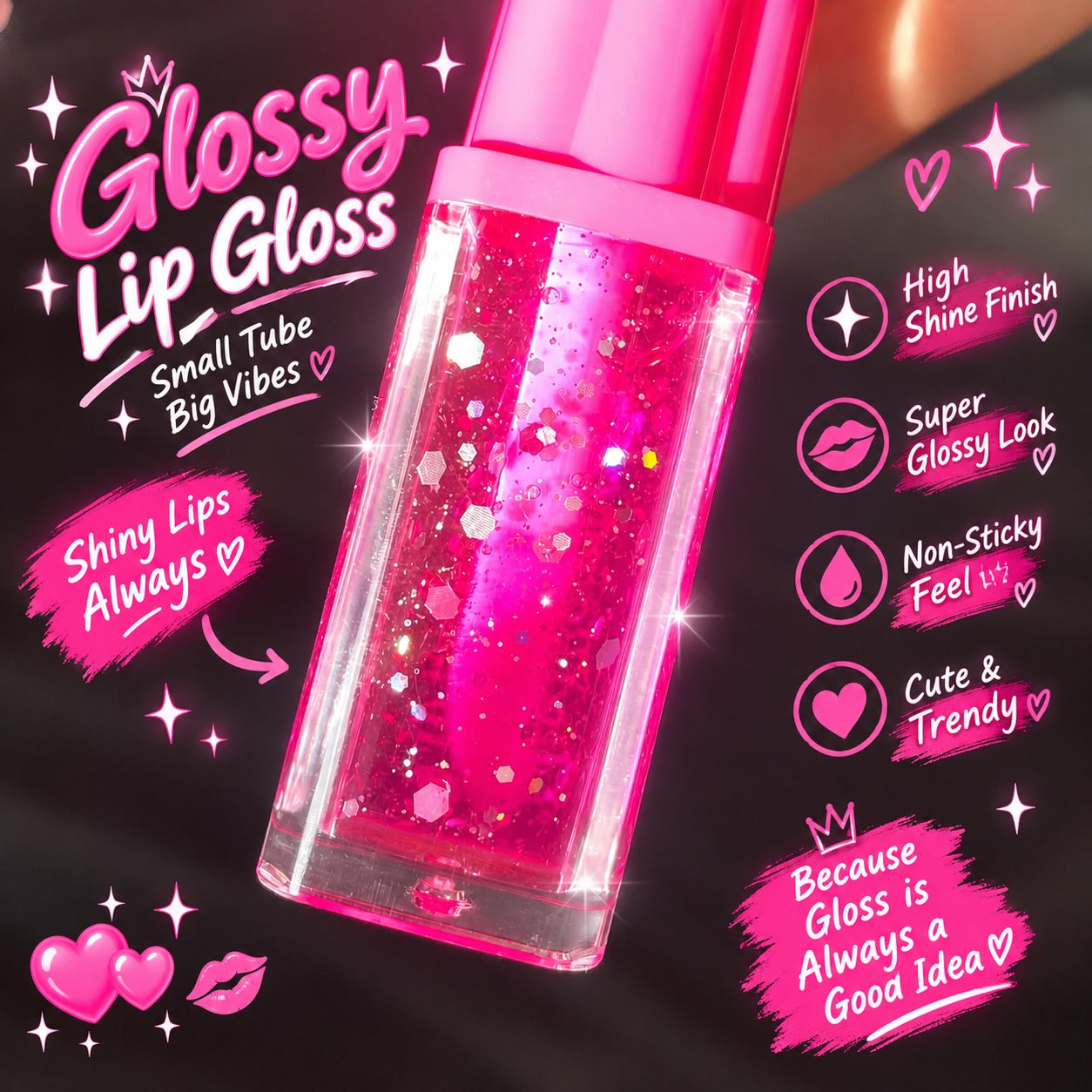 Muxi Beauty - Cute Glossy Shine Lip Gloss