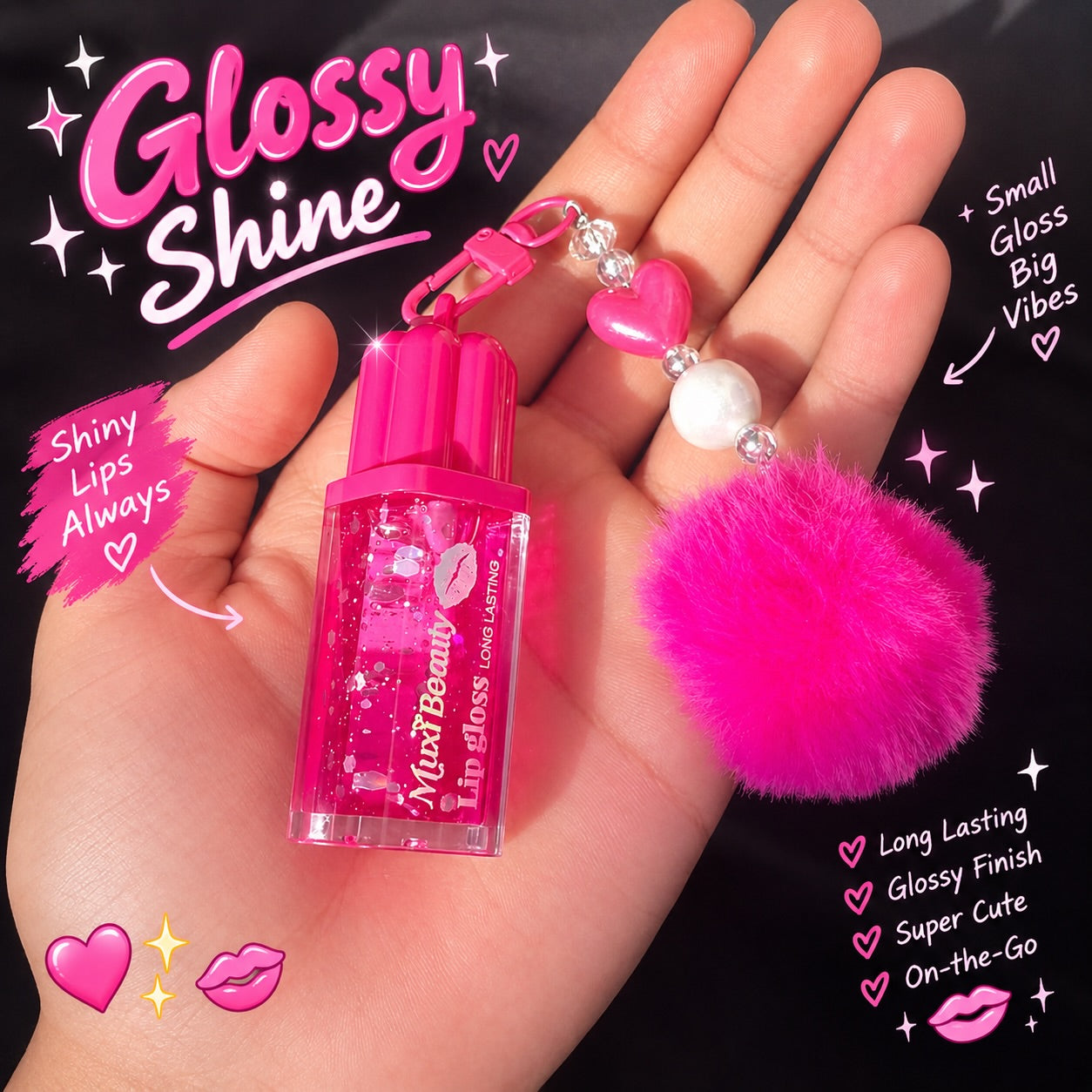 Muxi Beauty - Cute Glossy Shine Lip Gloss
