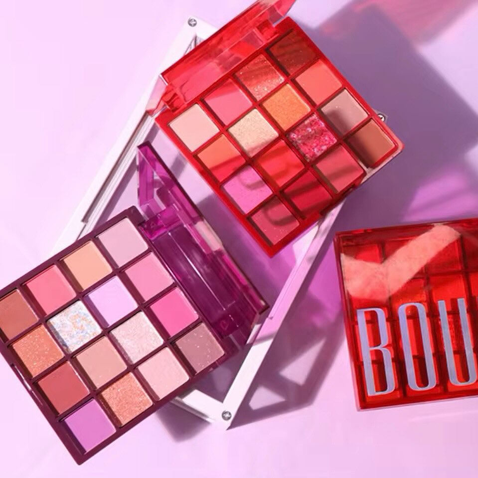 16 Colors Diamond Matte & Highlighter Eyeshadow Palette