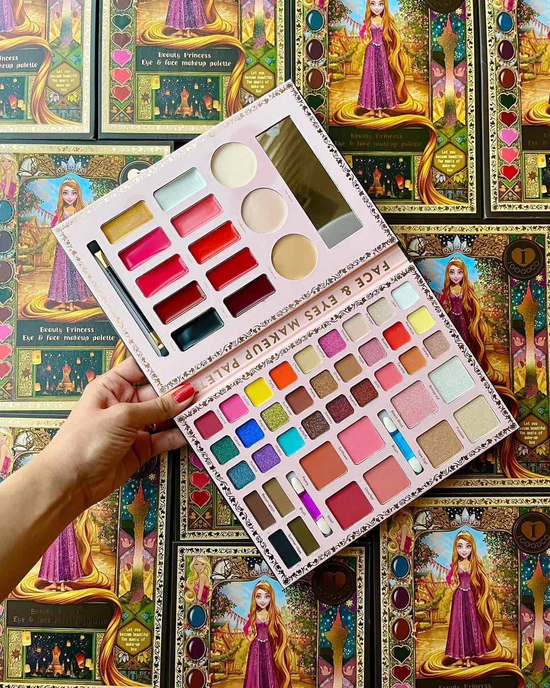 52 Colors All-in-One Butterfly Pattern Makeup Kit