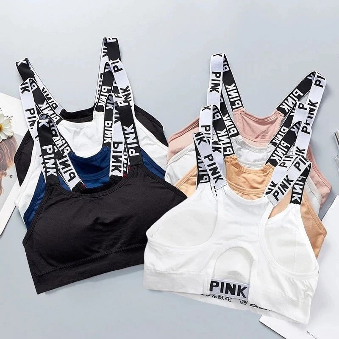 Women's Push Up Sports Bra Fitness Running Gym Tops