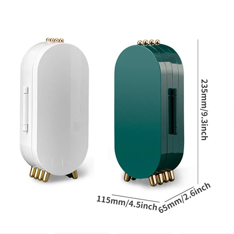 Foldable Jewelry Storage Earrings & Necklace Organizer