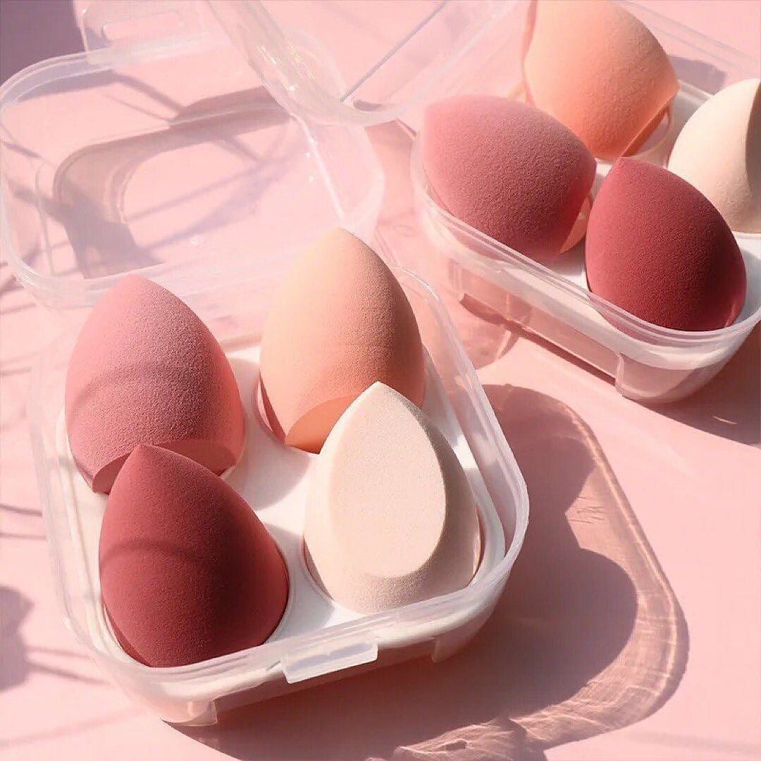 Professional Makeup Sponge Box Set of 4