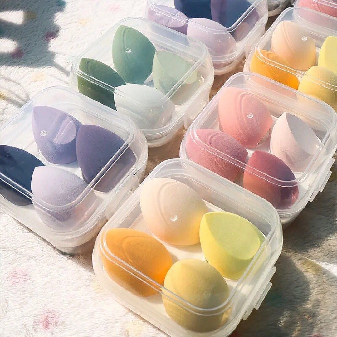 Professional Makeup Sponge Box Set of 4