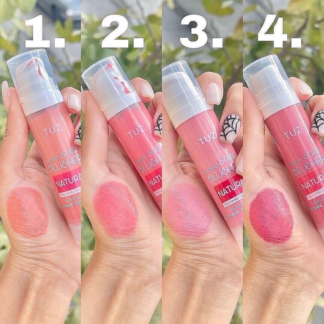 TUZ - Natural Liquid State Blush Set of 4