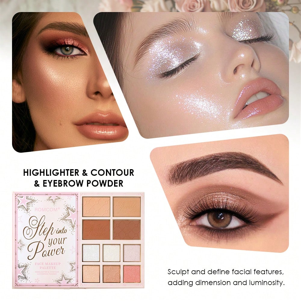 Rom Com - Key to Thy Glow 5 Layers All-in-One Makeup Book