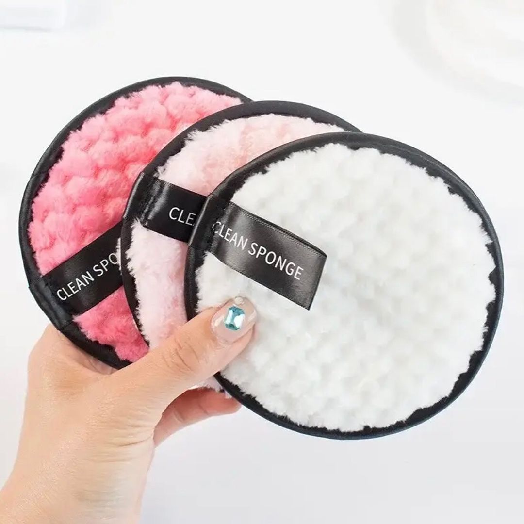 Microfiber Cotton Makeup Removeing & Cleansing Puff