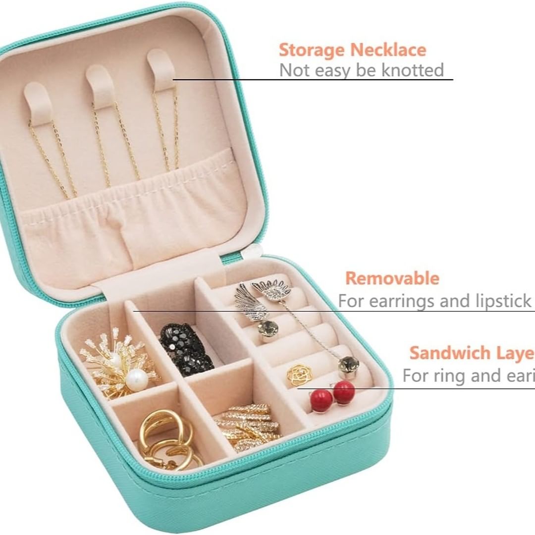 Travel Jewelry Organizing Storage Box